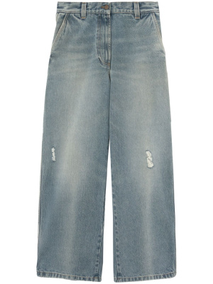 

Paris wide-leg jeans, Palm Angels Paris wide-leg jeans