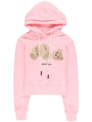 

Teddy bear-print hoodie, Palm Angels Teddy bear-print hoodie