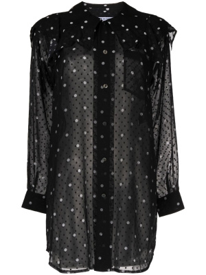 

Polka-dot ruffle blouse, Comme Des Garçons Comme Des Garçons Polka-dot ruffle blouse
