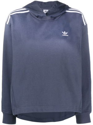 

Embroidered logo-patch hoodie, Adidas Embroidered logo-patch hoodie