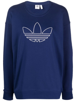 

Logo-print sweatshirt, Adidas Logo-print sweatshirt