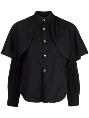 

Cape-sleeve layered shirt, Comme Des Garçons Comme Des Garçons Cape-sleeve layered shirt