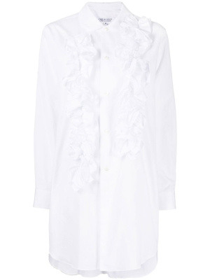 

Ruffle-trim detail shirt, Comme Des Garçons Comme Des Garçons Ruffle-trim detail shirt