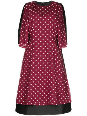 

Polka-dot panelled dress, Comme Des Garçons Comme Des Garçons Polka-dot panelled dress