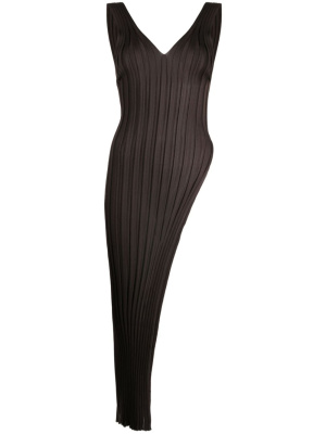 

Sleeveless ribbed-knit dress, Isabel Benenato Sleeveless ribbed-knit dress