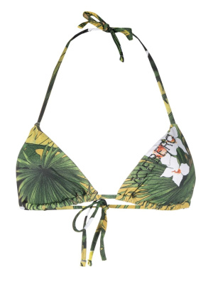 

Crystal-embellished logo bikini top, Iceberg Crystal-embellished logo bikini top