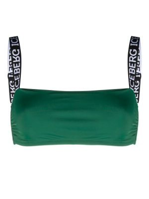 

Logo-tape bikini top, Iceberg Logo-tape bikini top