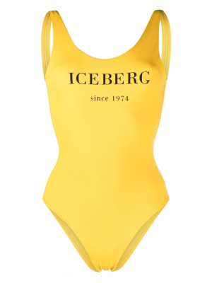 

Logo-print swimsuit, Iceberg Logo-print swimsuit