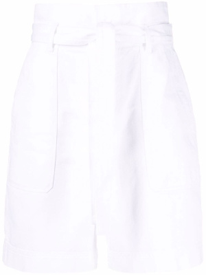 

Belted tailored knee-length shorts, Iceberg Belted tailored knee-length shorts
