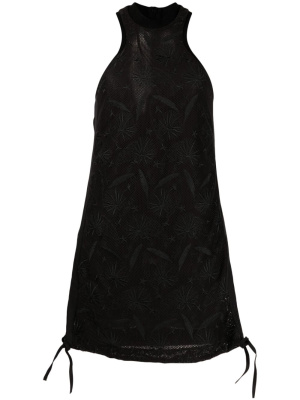 

Embroidered-details mesh dress, Iceberg Embroidered-details mesh dress