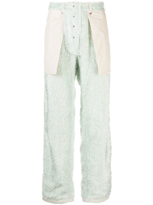

Reversible fluffy-knit trousers, Craig Green Reversible fluffy-knit trousers