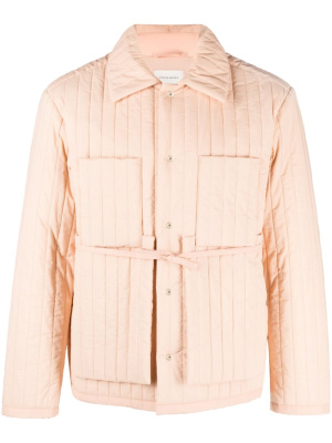 

Tied-waist quilted jacket, Craig Green Tied-waist quilted jacket