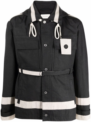 

Panelled utility hooded jacket, Craig Green Panelled utility hooded jacket