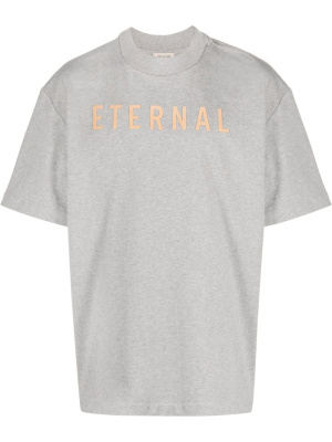 

Eternal logo-print cotton T-Shirt, Fear Of God Eternal logo-print cotton T-Shirt