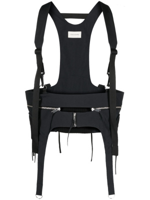 

Zip-detail sleeveless vest, Craig Green Zip-detail sleeveless vest