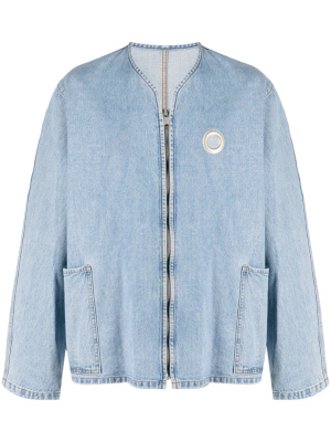 

Zip-up denim jacket, Craig Green Zip-up denim jacket