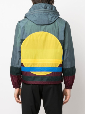 

Panelled hooded lightweight jacket, Craig Green Panelled hooded lightweight jacket