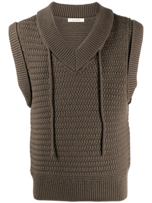 

Ribbed-trim tank top, Craig Green Ribbed-trim tank top