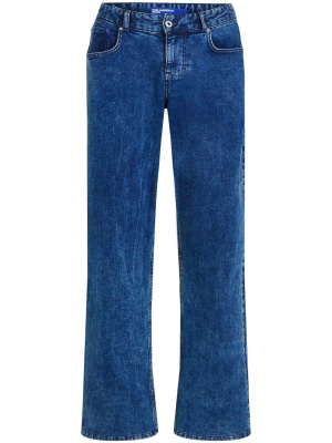 

Mid-rise straight jeans, Karl Lagerfeld Jeans Mid-rise straight jeans