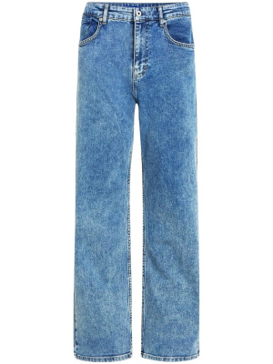 

Mid-rise straight jeans, Karl Lagerfeld Jeans Mid-rise straight jeans