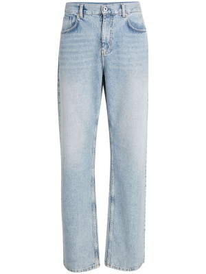

Logo-patch washed jeans, Karl Lagerfeld Jeans Logo-patch washed jeans