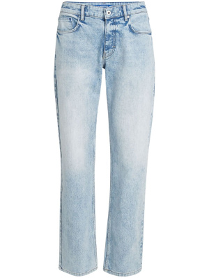 

Mid-rise straight-leg jeans, Karl Lagerfeld Jeans Mid-rise straight-leg jeans
