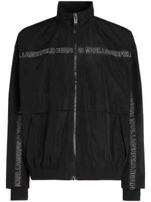 

Logo-tape lightweight jacket, Karl Lagerfeld Jeans Logo-tape lightweight jacket