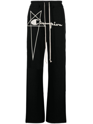 

Dietrich logo-embroidered track pants, Rick Owens X Champion Dietrich logo-embroidered track pants