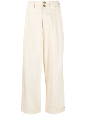 

High-waisted tailored trousers, Woolrich High-waisted tailored trousers