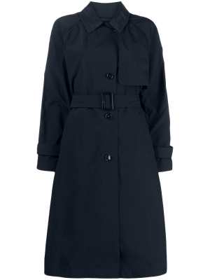 

Logo-patch trench coat, Woolrich Logo-patch trench coat