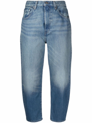 

Cropped denim jeans, Levi's: Made & Crafted Cropped denim jeans