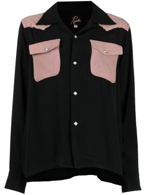 

Western-style two-tone shirt, Needles Western-style two-tone shirt