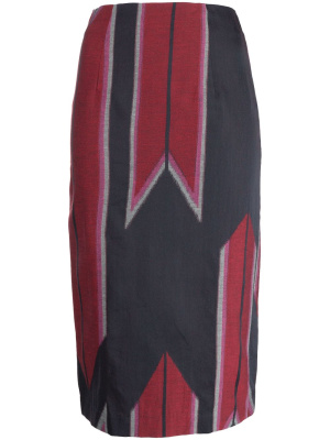 

Graphic-print pencil skirt, Needles Graphic-print pencil skirt