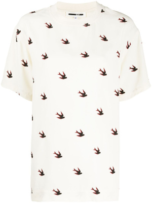 

Swallow print T-shirt, McQ Swallow Swallow print T-shirt