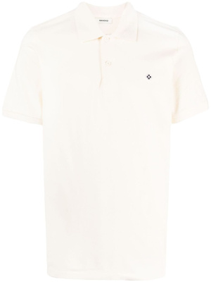 

Embroidered-logo polo shirt, SANDRO Embroidered-logo polo shirt