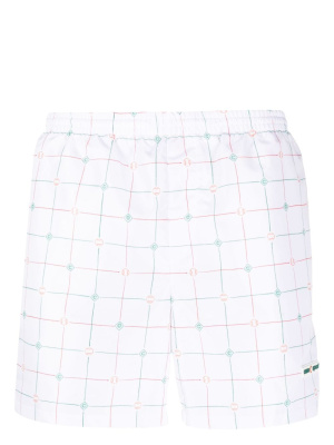 

Tennis Check swim shorts, Casablanca Tennis Check swim shorts