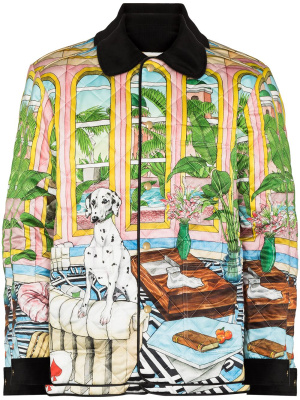 

Dream House padded jacket, Casablanca Dream House padded jacket