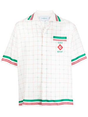 

Casa Sport check-print shirt, Casablanca Casa Sport check-print shirt