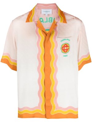 

Printed short-sleeved shirt, Casablanca Printed short-sleeved shirt