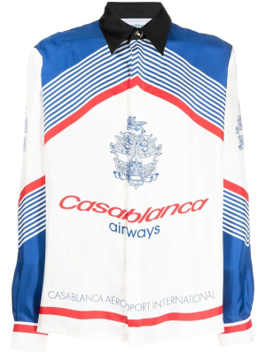 

Airways silk shirt, Casablanca Airways silk shirt