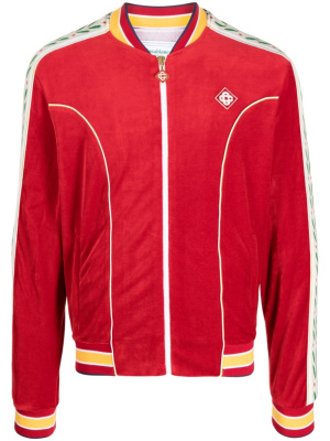 

Velour tracksuit jacket, Casablanca Velour tracksuit jacket