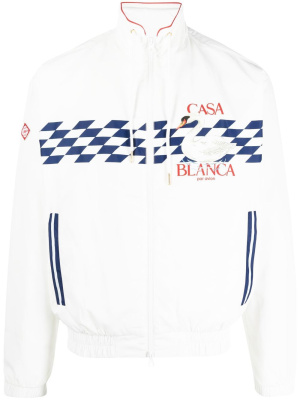 

Shell suit track jacket, Casablanca Shell suit track jacket