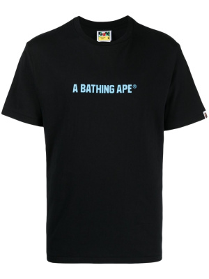 

Logo-print cotton T-shirt, A BATHING APE® Logo-print cotton T-shirt