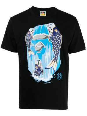 

Cartoon-print cotton T-shirt, A BATHING APE® Cartoon-print cotton T-shirt