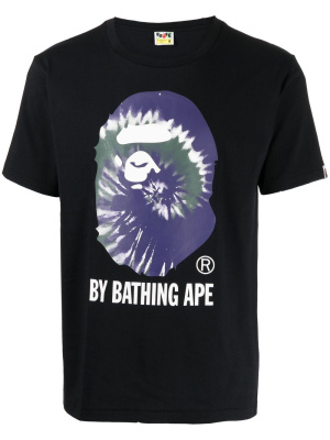 

Logo-print short-sleeved T-shirt, A BATHING APE® Logo-print short-sleeved T-shirt
