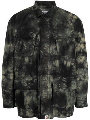 

Camouflage-print military jacket, A BATHING APE® Camouflage-print military jacket