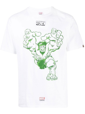 

X Marvel Hulk-print T-shirt, A BATHING APE® X Marvel Hulk-print T-shirt