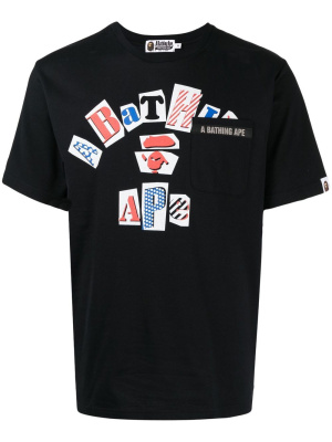 

Graphic-print cotton T-shirt, A BATHING APE® Graphic-print cotton T-shirt
