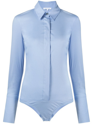 

Fitted shirt bodysuit, Patrizia Pepe Fitted shirt bodysuit