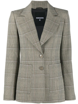 

Peak-lapel single-breasted jacket, Patrizia Pepe Peak-lapel single-breasted jacket